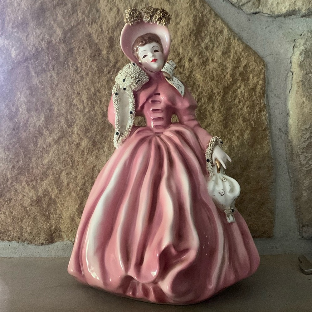 Florence Ceramics “Scarlett ” Porcelain Figurine vintage find